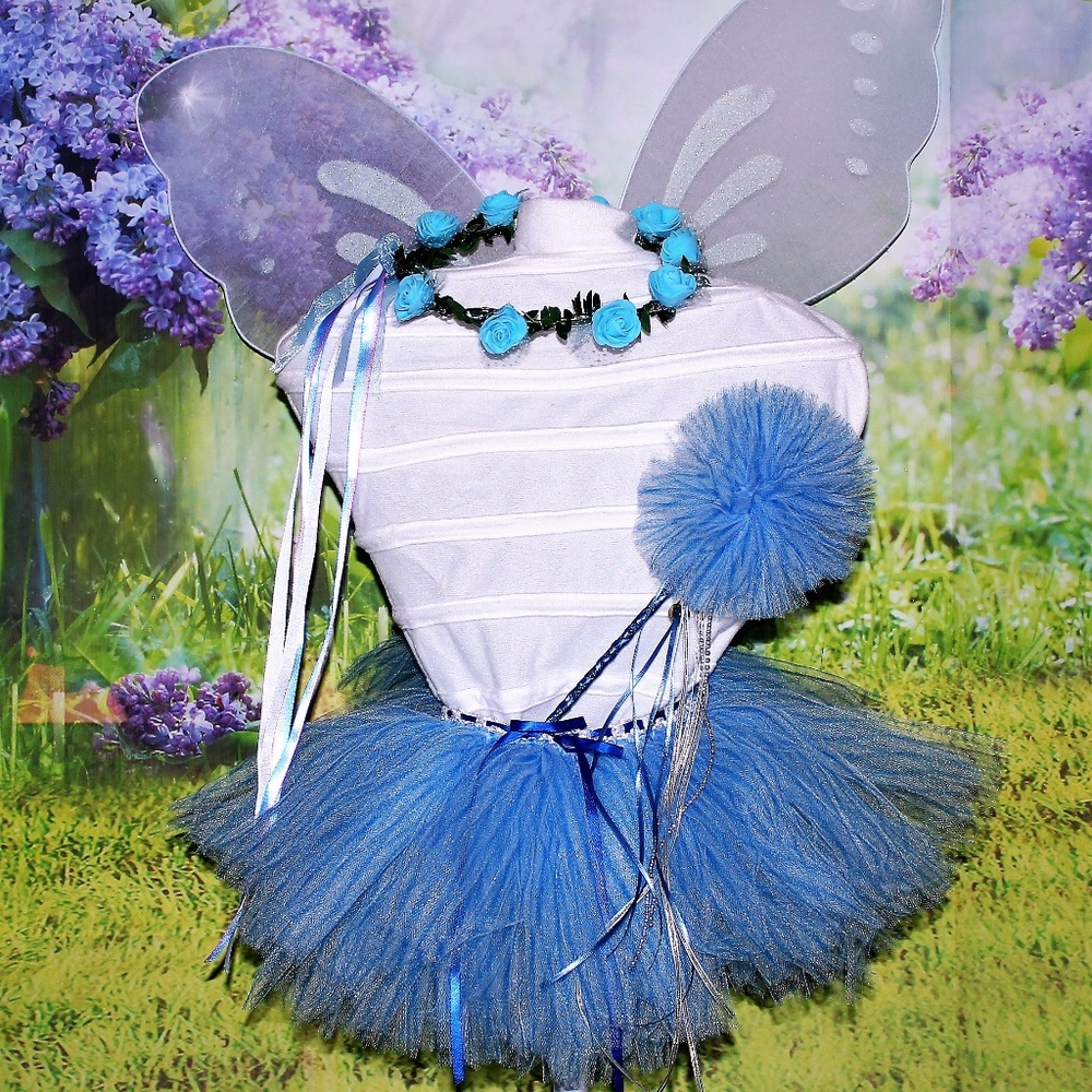 TUTU Blue Striped SET